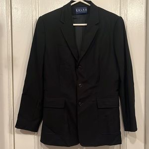 Ralph Lauren black blazer size 12
